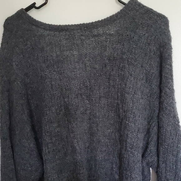 Madewell Heather Gray Knit Sweater - Picture 6 of 7